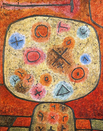 Flowers in Stone Paul Klee